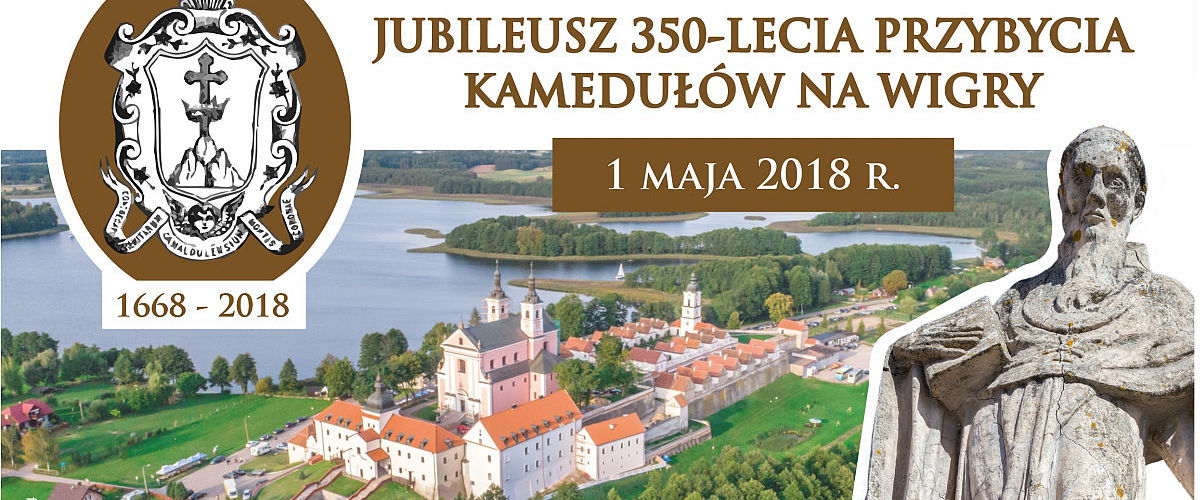Zaproszenie na Jubileusz 350-lecia przybycia Kamedułów na Wigry