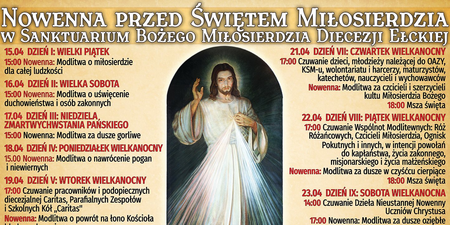 Zaproszenie na Dzień Skupienia 23.04.2022