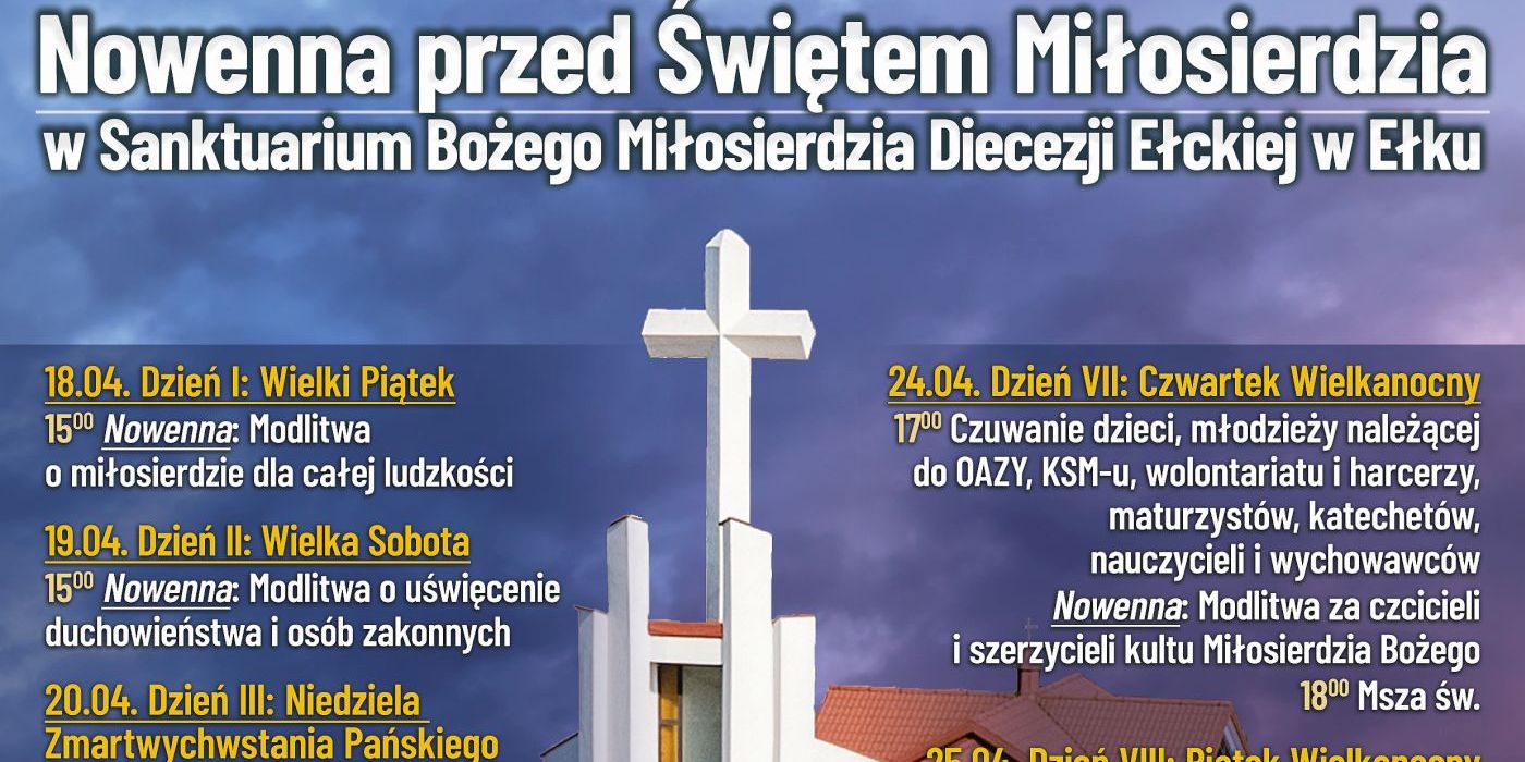 Nowenna przed Świętem Miłosierdzia Bożego 2025